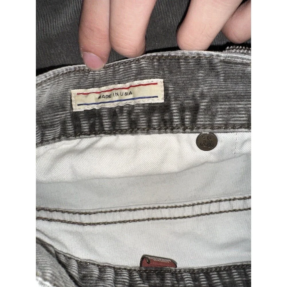 Agave Denim Gringo Classic Straight Tuscan Corduroy Pants 38x28 Relaxed USA